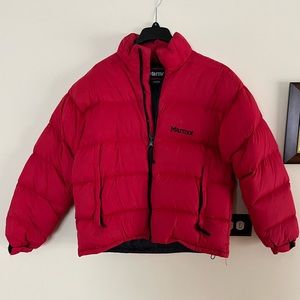 Vintage Marmot Red Puffer
